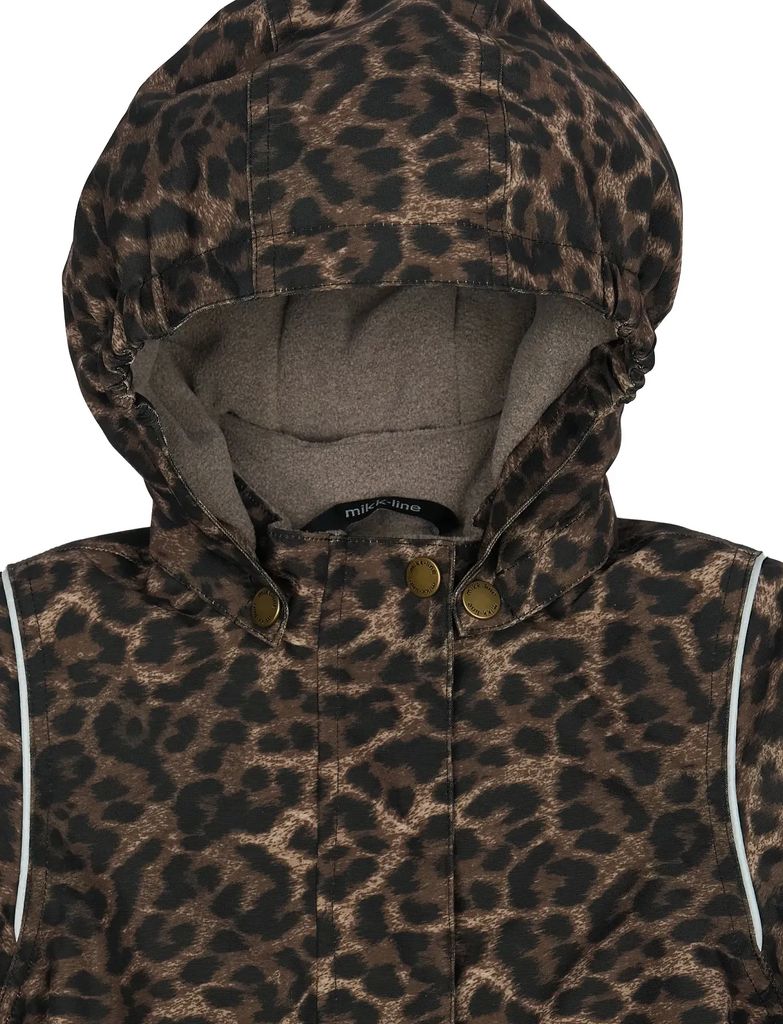 winter jacket waist aop - vinterjakker