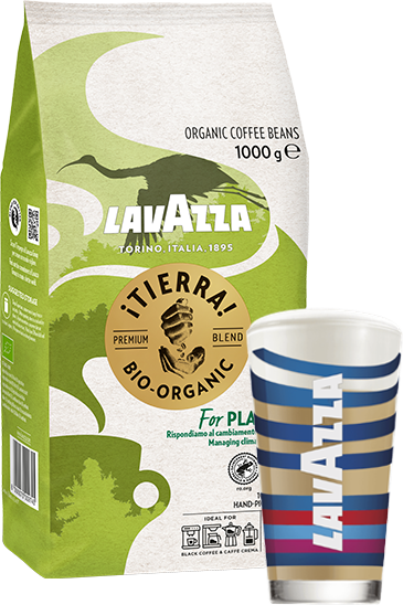 produkttilbud tierra! 1000g med glas