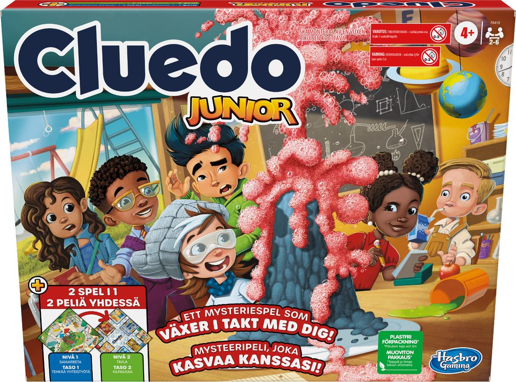 Cluedo Junior 2 Games in 1 (SE/FI)