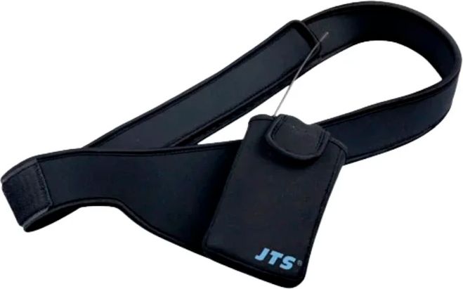 JTS Aerobic Bæltetaske til lommesender - Large - Sort