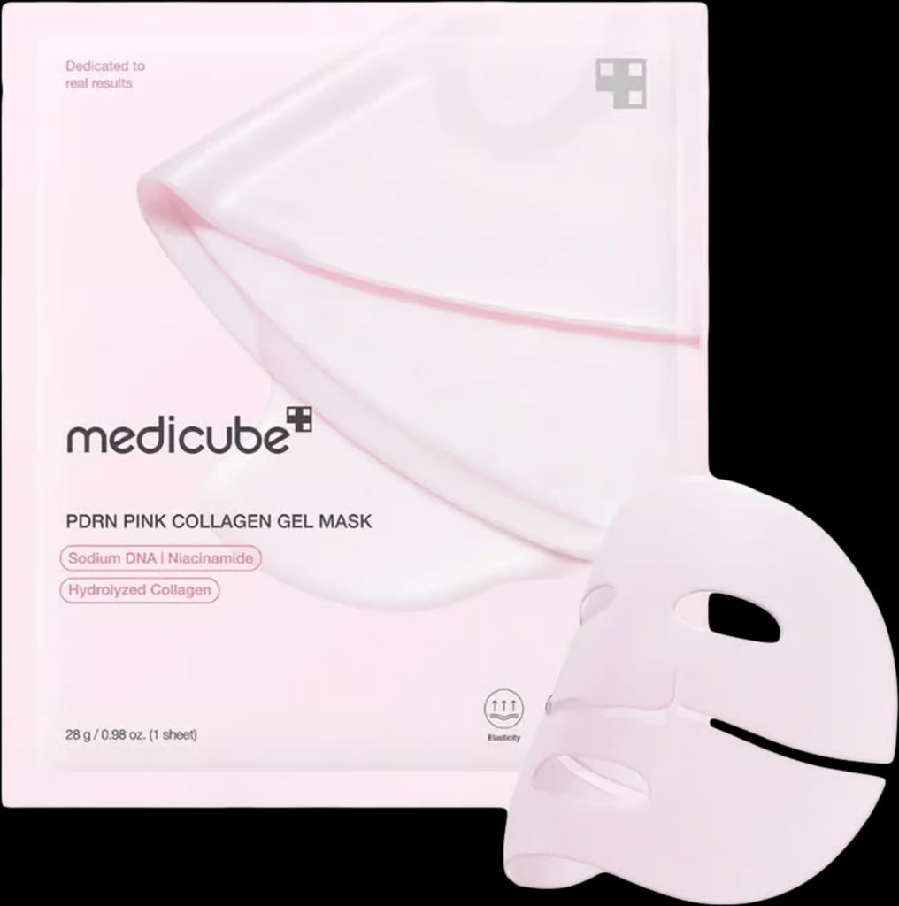 medicube - pdrn pink collagen gel mask (4pcs.)