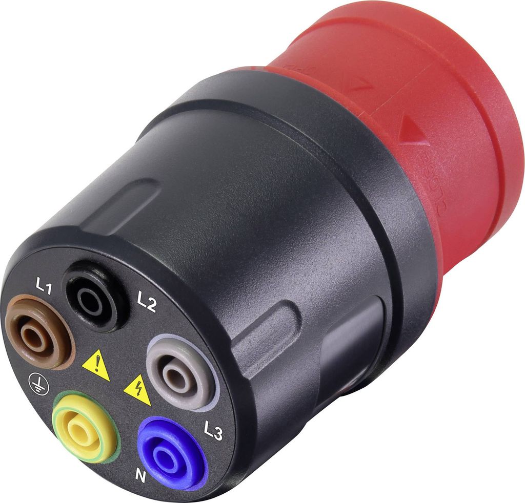 Voltcraft Måleadapter CEE-stik 32 A 5-Polet VMA-3L