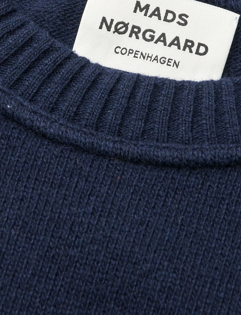 Mads Nørgaard Yota Knit Tilona Sweater - Navy - M