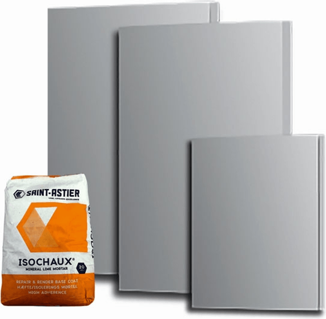 Byggros Indeklimaplade Calsitherm KALK 3 13 m2 2x20 kg