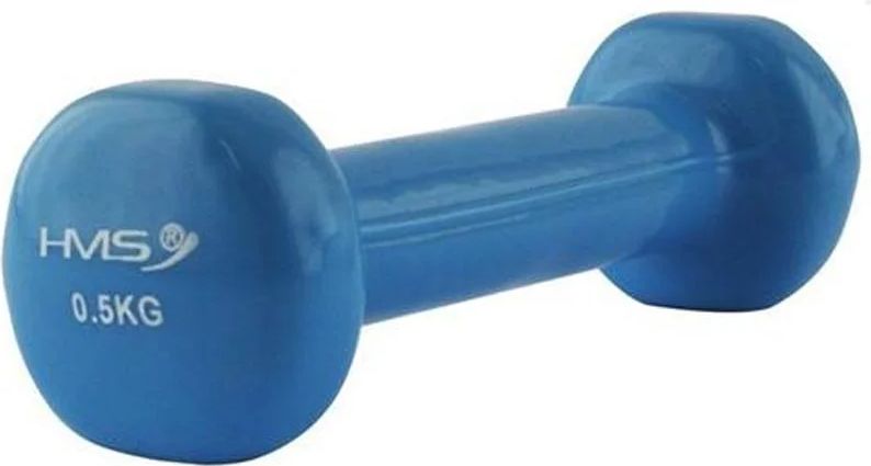 HMS Vinyl coated cast iron weight 0.5 kg (17023)