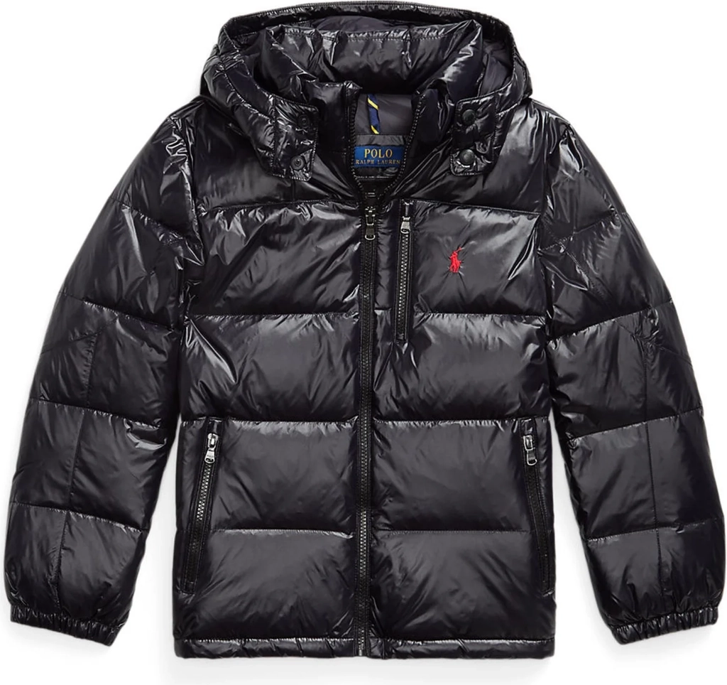 Polo Ralph Lauren Black Boy Bomber Jakket - Sort