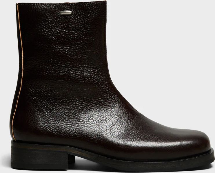 camion boots in deep americano leather