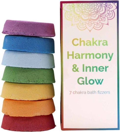 badebomber chakra harmoni & indre glød 7 stk