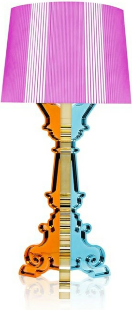 Kartell Bourgie Multicolored Fuchsia Table Lamp 68cm