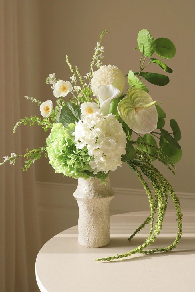 kunstig sageless green buket