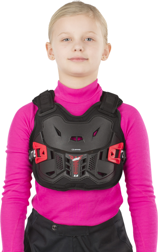 LEATT Brynje 2.5 Junior - Sort/Rød
