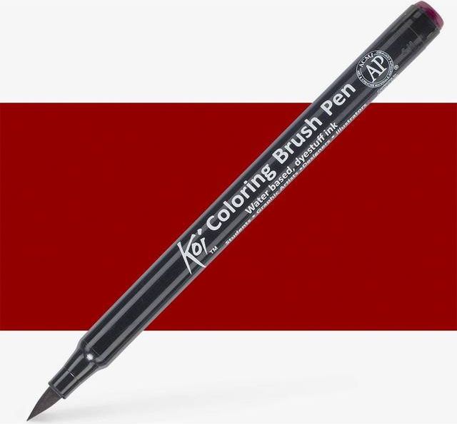Royal Talens Koi Color Brush Styckvis Burgundy