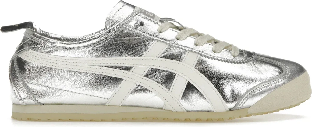 onitsuka tiger mexico 66 silver off white