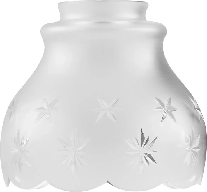 Karlskrona Lampfabrik Frosted Bell-Shaped Glass Shade 60 130