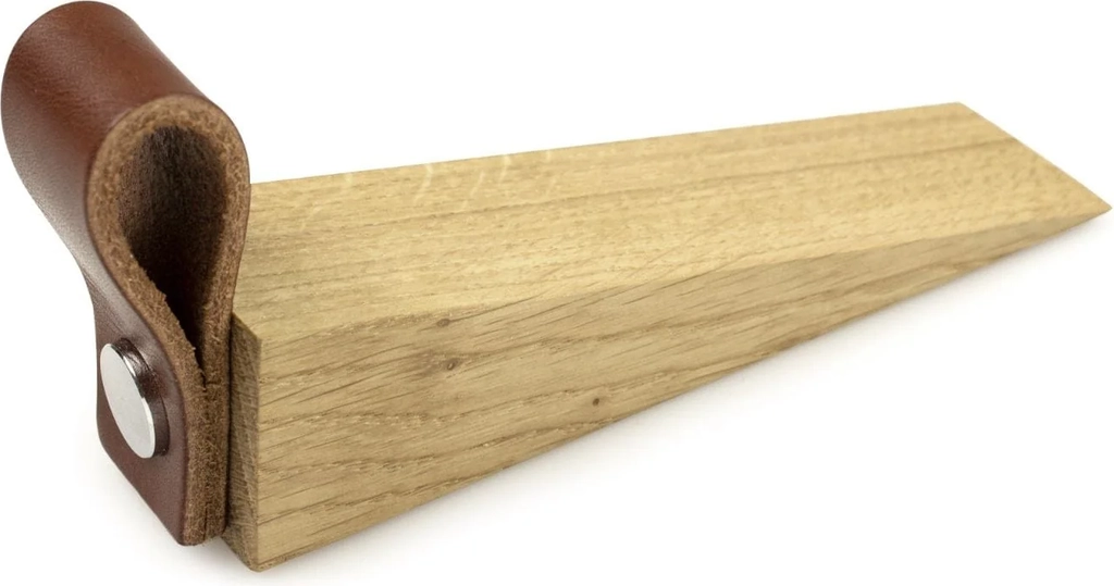 Habo Dørkile Eg Brun Læder 14.5 x 3.5 cm