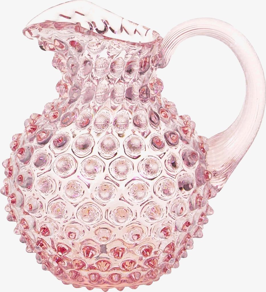 Anna von Lipa Paris Hobnail Jug - Pink - 1 L