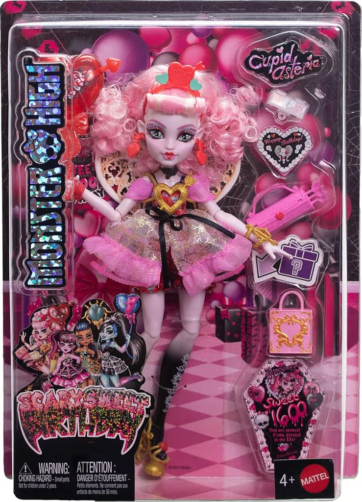 Monster High Scary Sweet Birthday Cupid Doll