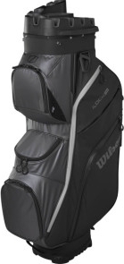 wilson i-lock cart bag grå hvid sort