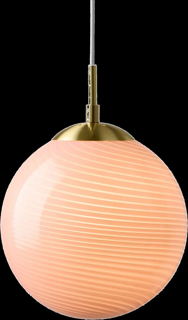 Halo Design Candy Pendel - Ø 20 cm - Glas/metal - Rosa
