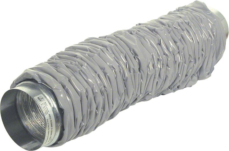 BV Fleksibel Lyddæmper 1200 mm 25 mm Isolering