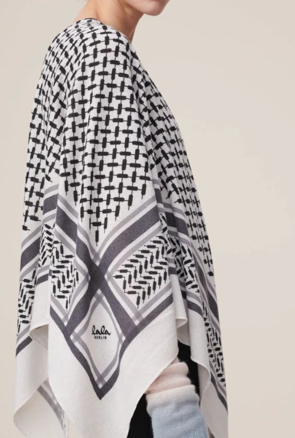 LALA BERLIN - Cashmere halstørklæde - Trinity classic M - Alabastro off white