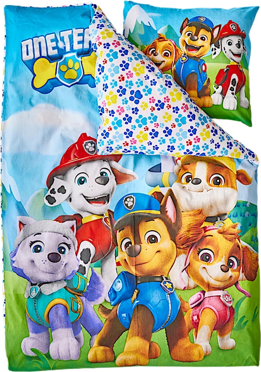 Paw Patrol sengetøj - 100x140 cm