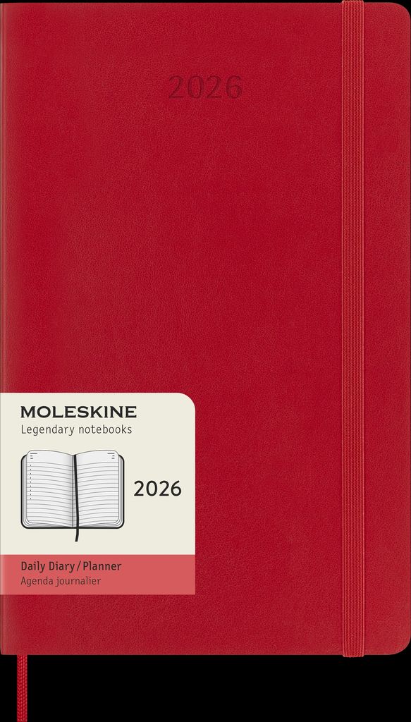 Moleskine 2026 12 Month Weekly Large Softcover Diary