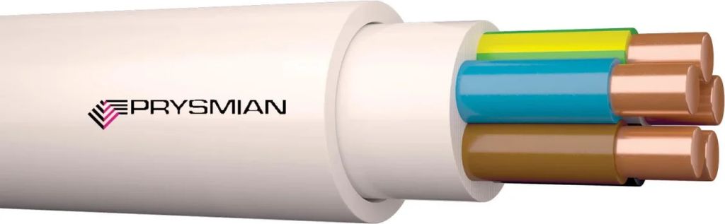 prysmian installationskabel xpj-hf 5x4 mm²
