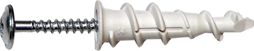 gipsdybel 3,0 x 30/12 mm nylon - spit
