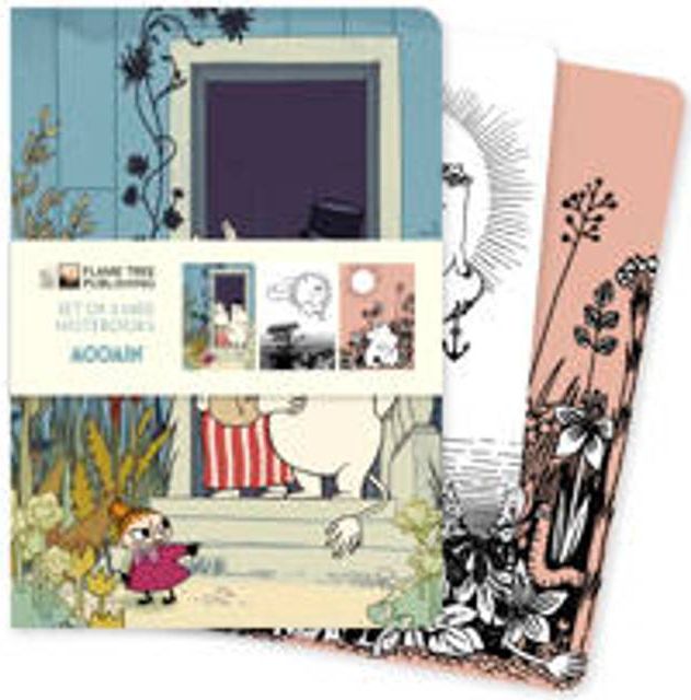 Set of 3 Midi Muminki Notebooks (NEW)