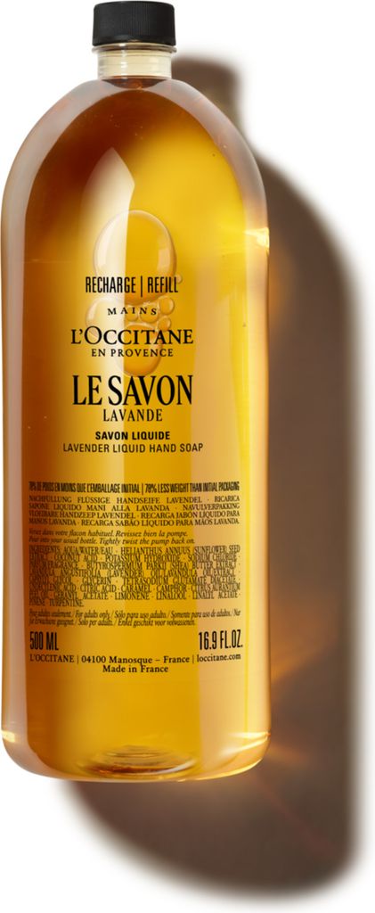 karité (shea butter) verbena liquid hand soap refill 500ml