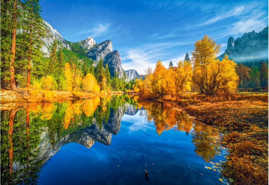 The Three Brothers, Yosemite National Park, USA