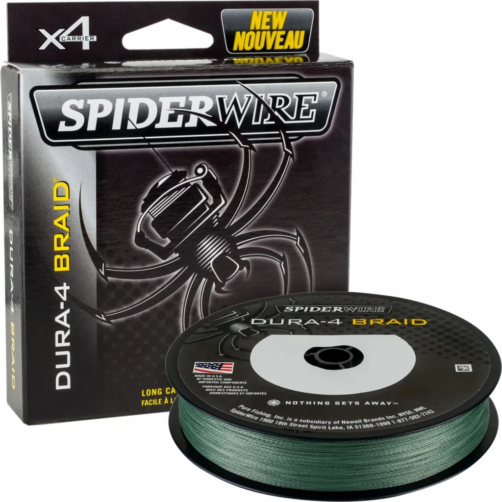 fiskeline dura-4, 0,25mm 23,2kg 150m spiderwire