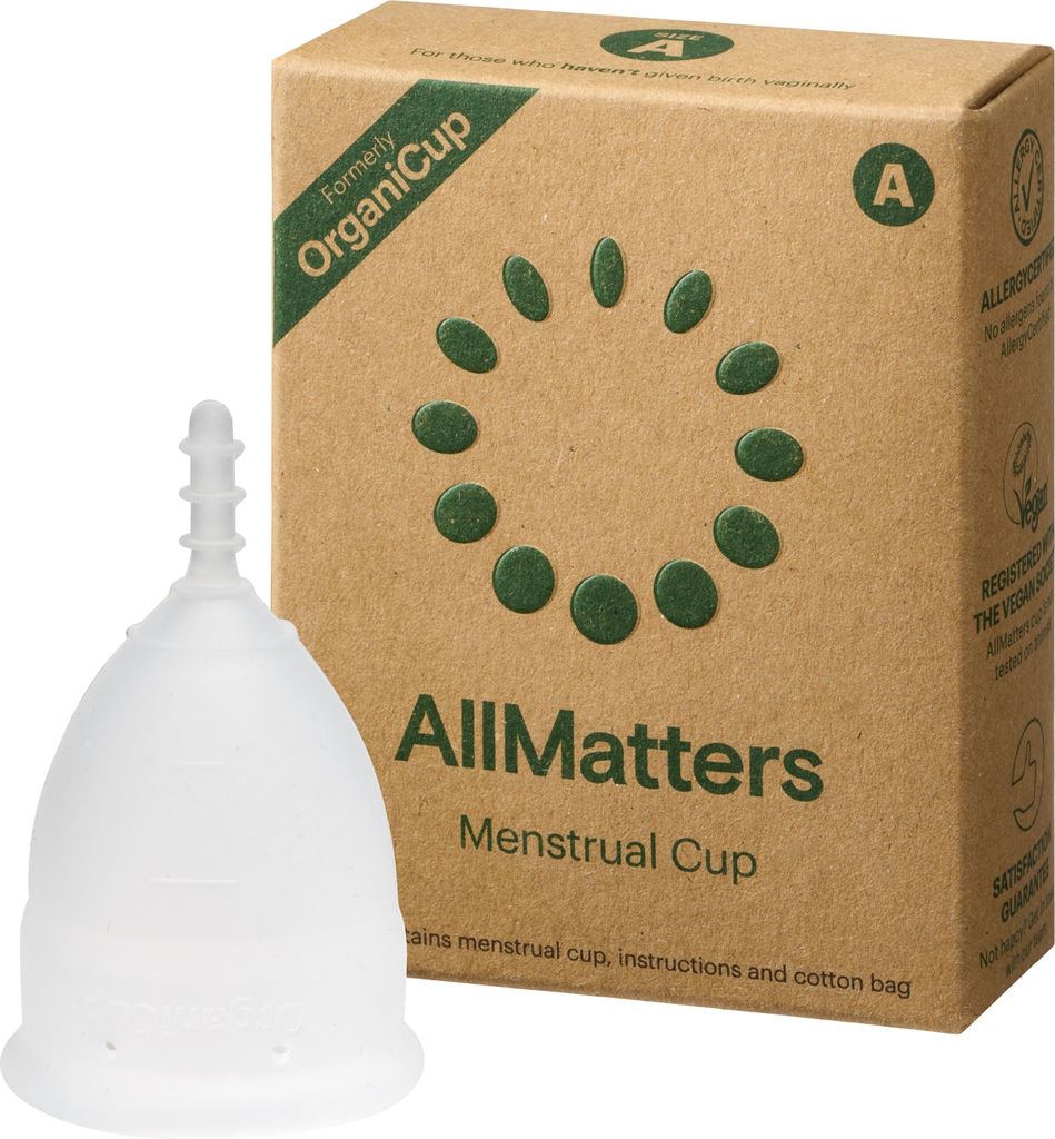 AllMatters OrganiCup Menstruationskop        - Clear - S