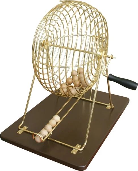 Engelhart Bingolotto tombola komplett sett 90 baller