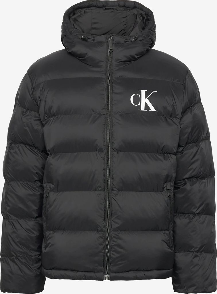 Calvin Klein Jeans | Ls Nylon Monogram Puffer Jkt | S