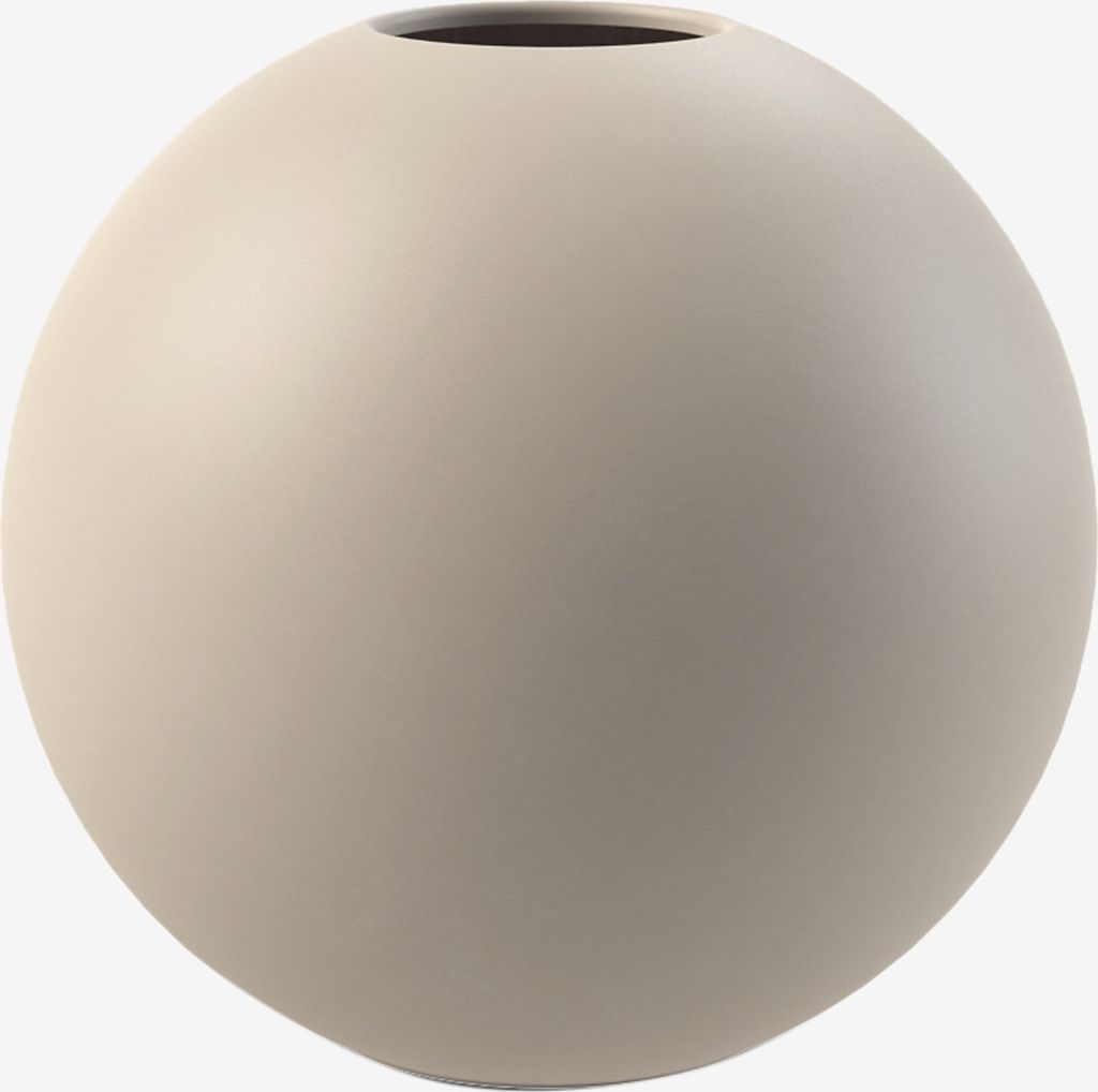 Ball vas, 10 cm, sand