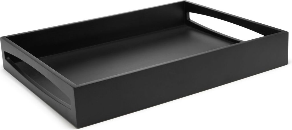 Bredemeijer Træ Serveringsbakke (30x40x6cm) Sort