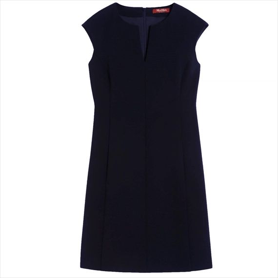 max mara studio mstguinto kjole, navy