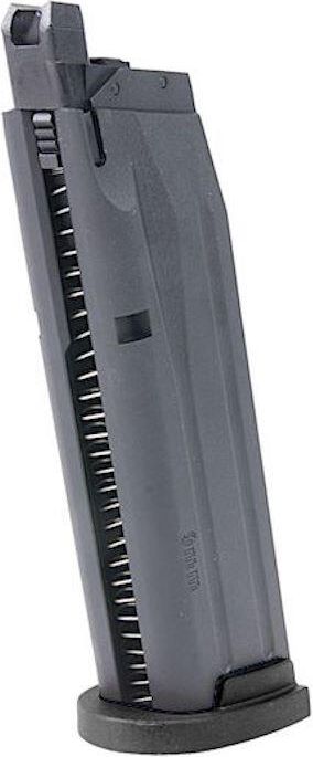 sig sauer proforce m18 magasin, gas, sort