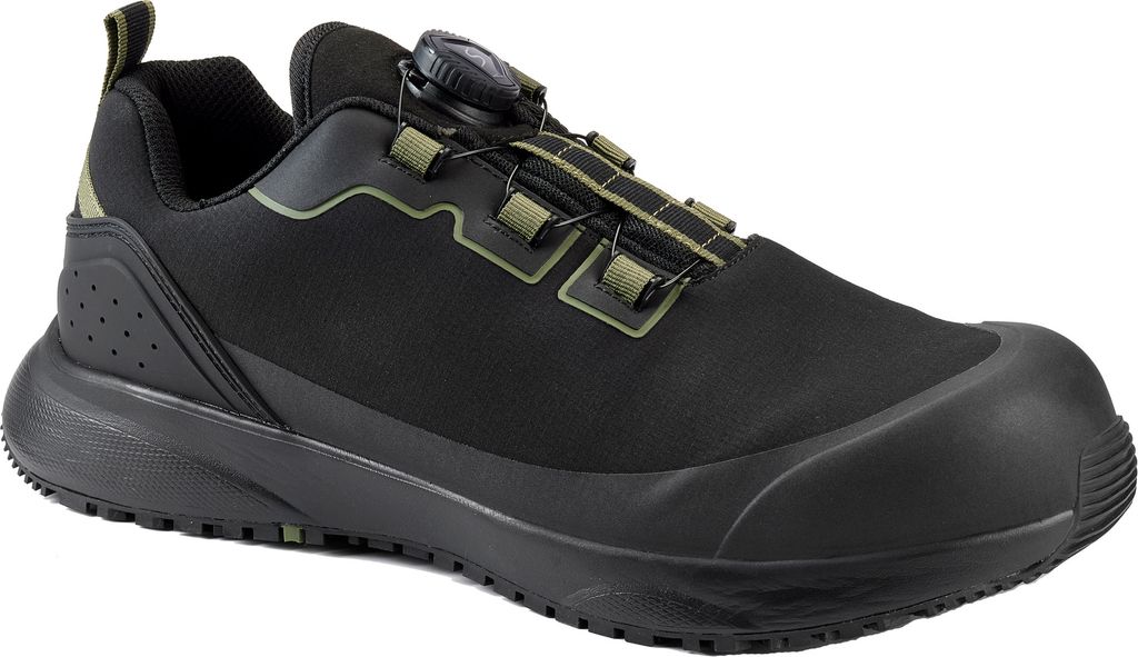sanita s-feel prenit sikkerhedssko s1p, black