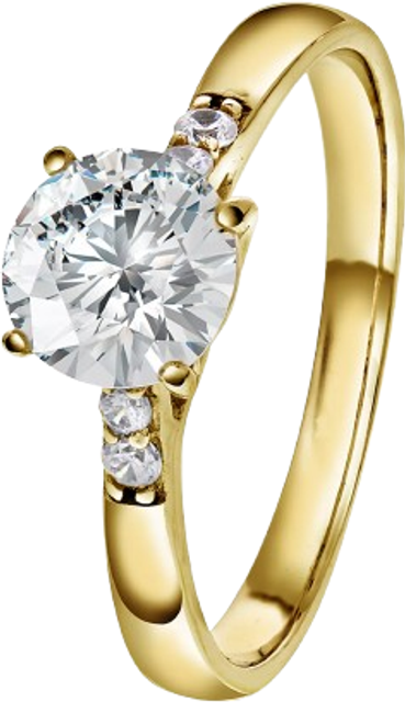 Pan Jewelry Ring sølv med zirkonia