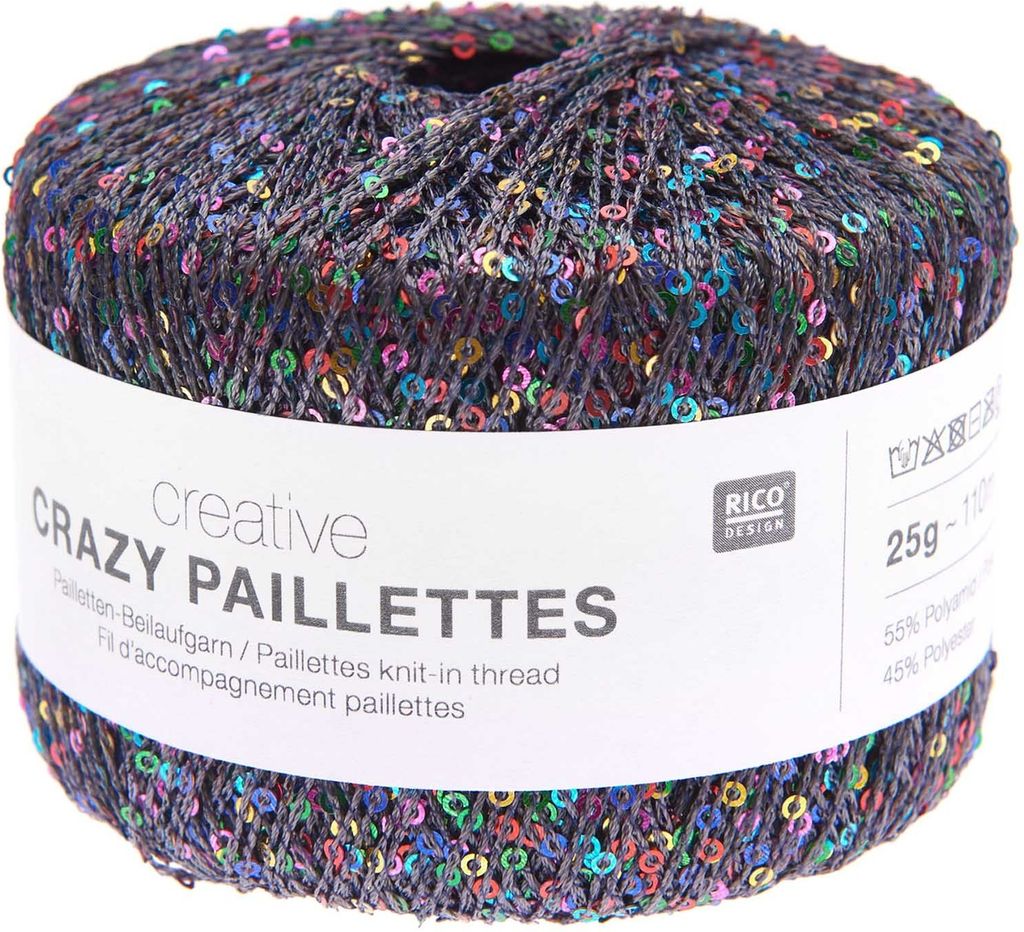 Creative Crazy Paillettes - Anthracite