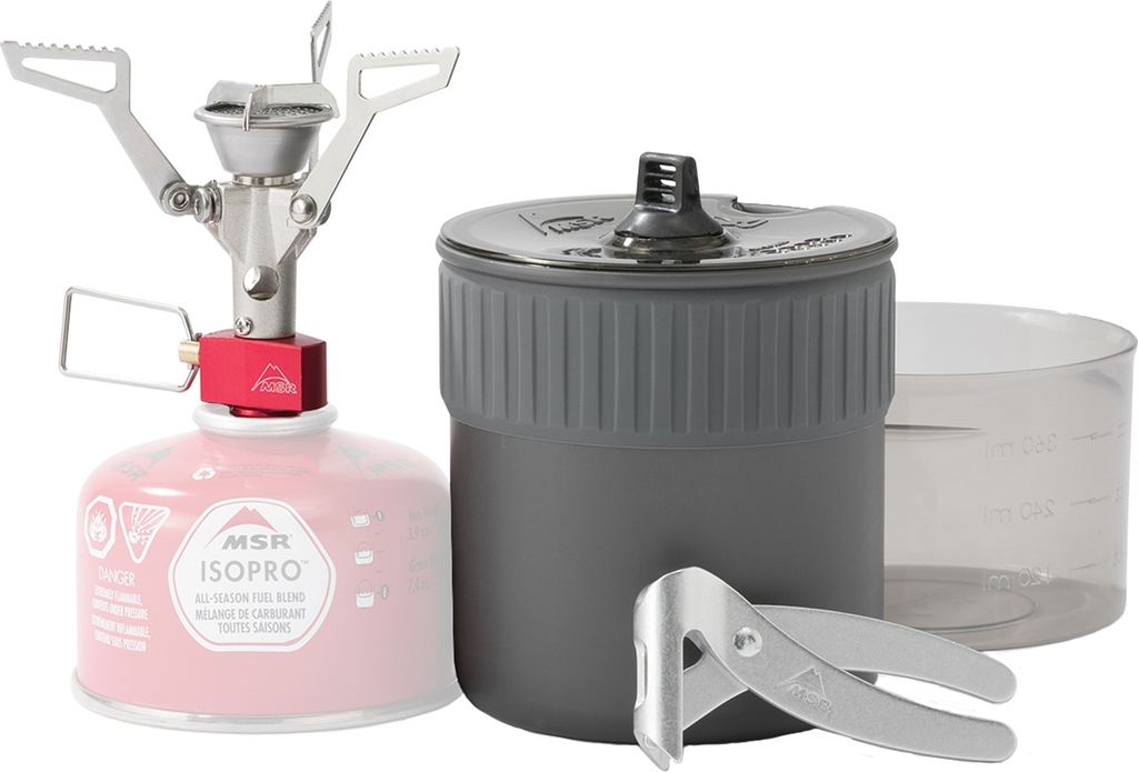 MSR PocketRocket 2 Mini Stove Kit 0.8 ltr, Kogesæt med Gasbrænder Gasbrændere