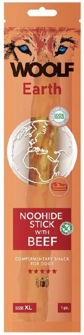 WOOLF Earth Noohide Sticks XL, Okse | 85g