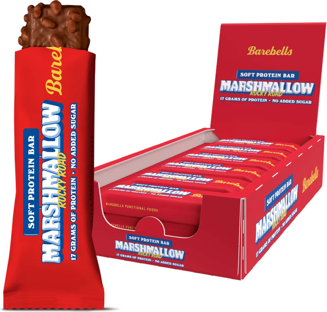 Barebells Marshmallow Rocky Road 55g 12 st