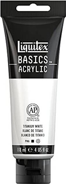 Basics 118Ml Titanium White 432