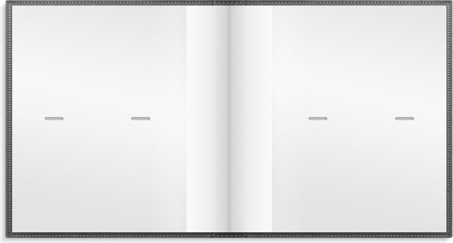 Burde Fotoalbum 240x250 mm grå