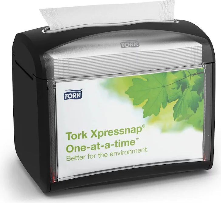 TORK Dispenser Xpressnap N4 Bord Sort 15,5 x 20,1 x 15 cm (272611)