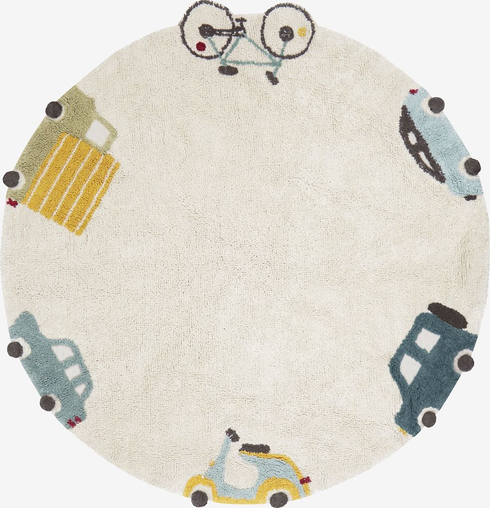 LORENA CANALS Washable Rug Wheels |Multi/patterned |Ø 140 cm